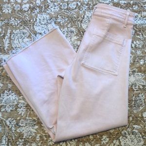 Zara Marine Straight pink jeans size 6